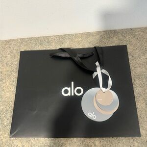 ALO Yoga Black Shopping Bag